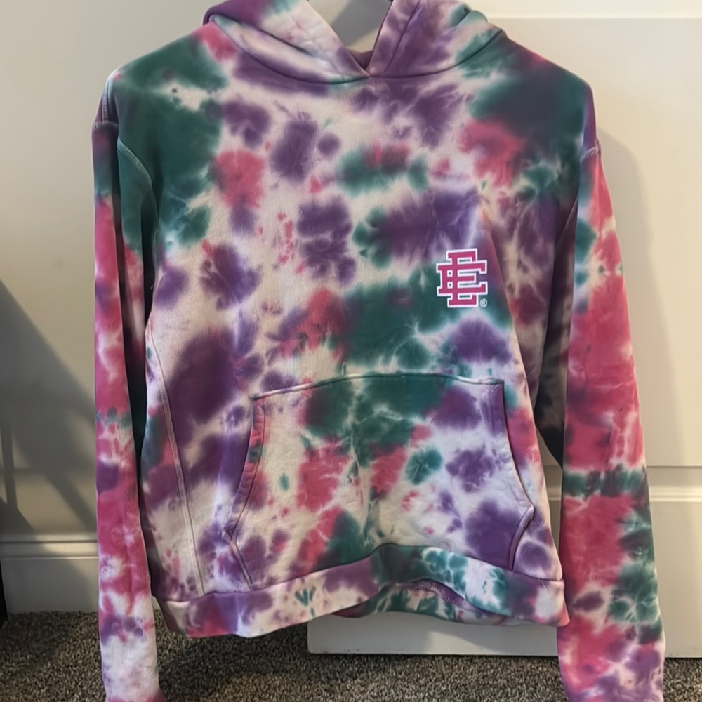 Eric Emanuel Tie-Dye Hoodie. Perfect Condition Size Medium